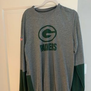 Nike Dri-fit Green Bay packers long sleeve